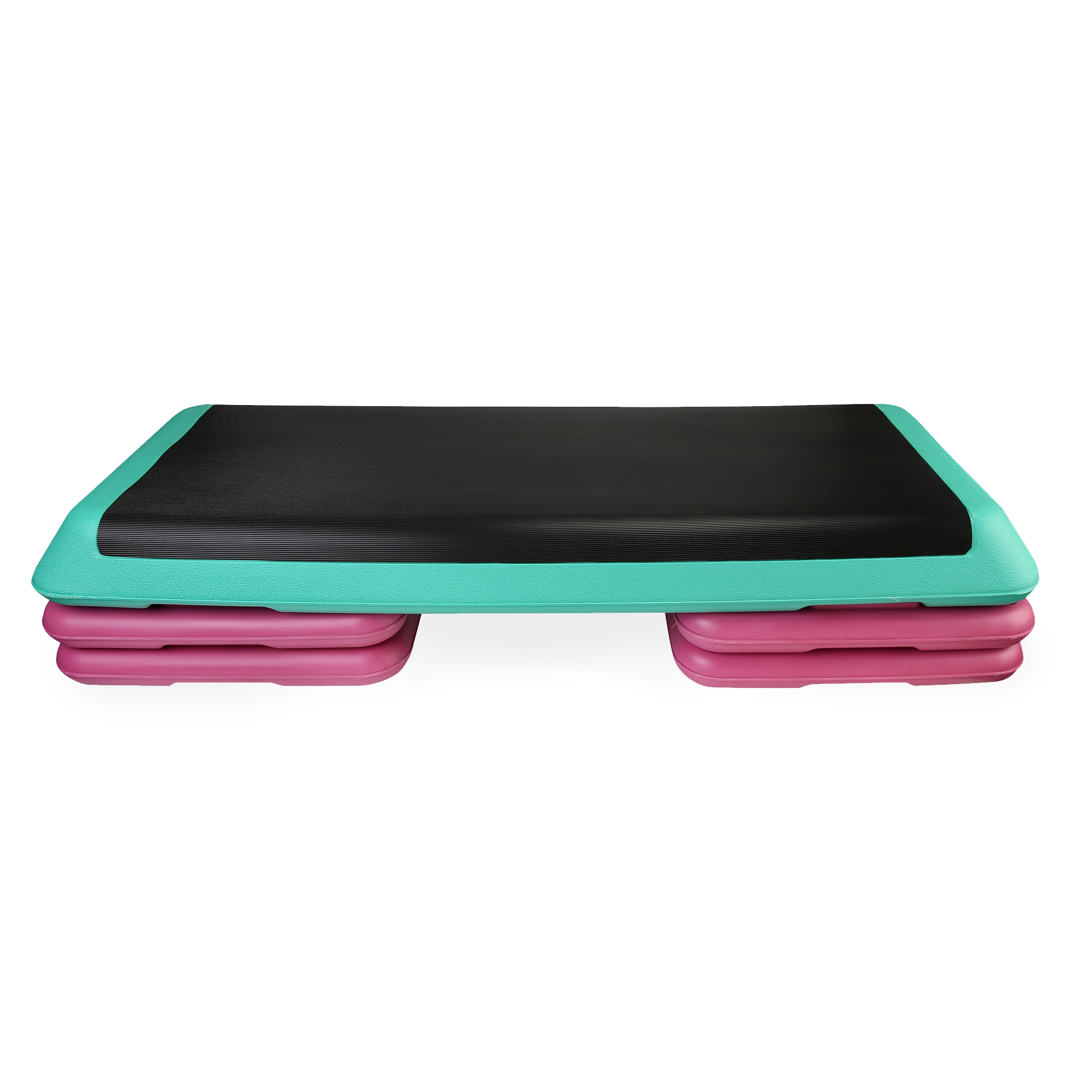 Степ-платформа 3-ступінчаста Cornix Pro 109 х 41 х 10-20 см XR-0402 Violet/Turquoise/Black — фото 2