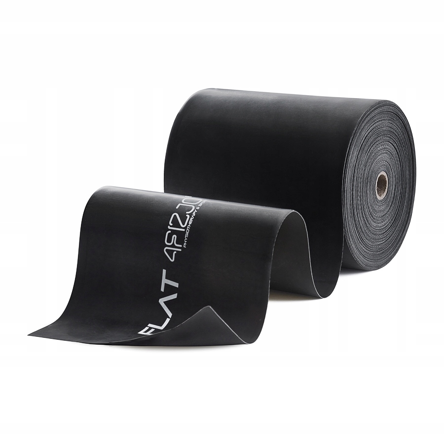 Стрічка-еспандер для спорту та реабілітації 4FIZJO Flat Band 30 м 12-15 кг Black (P-5907739311207) — фото 1