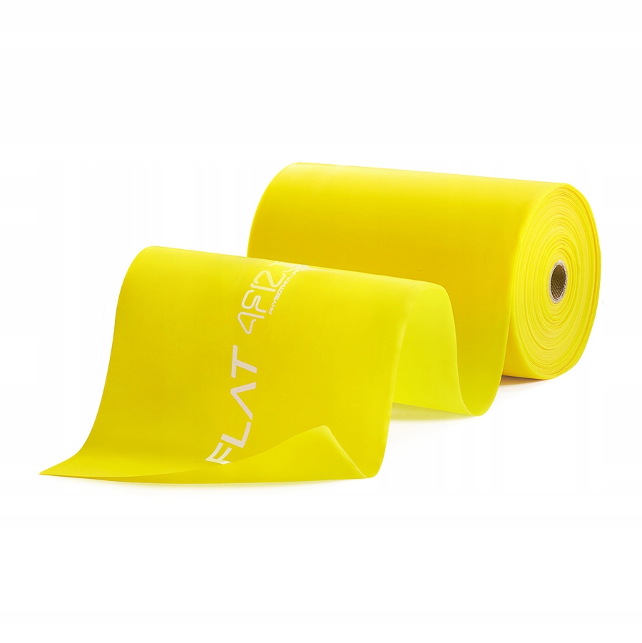 Стрічка-еспандер для спорту та реабілітації 4FIZJO Flat Band 30 м 1-2 кг Yellow (P-5907739311160) — фото 1