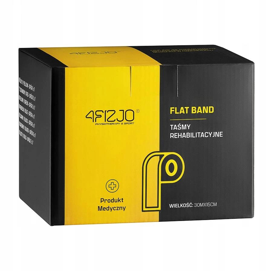 Стрічка-еспандер для спорту та реабілітації 4FIZJO Flat Band 30 м 2-4 кг Red (P-5907739311177) — фото 3