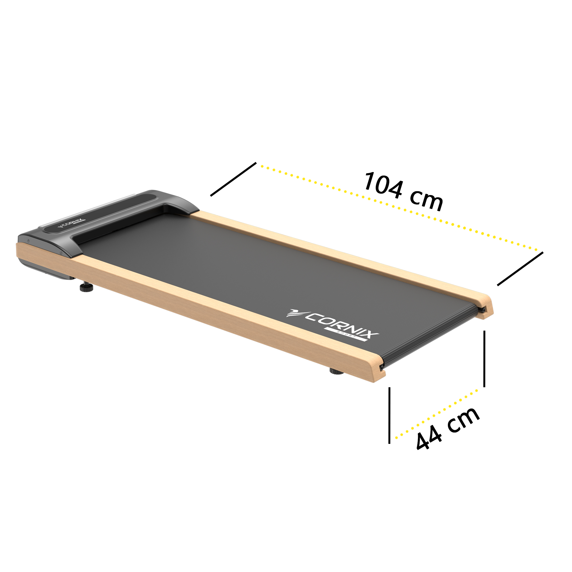 Бігова доріжка для ходьби Cornix Diana Walking Pad Oak Wood — фото 2