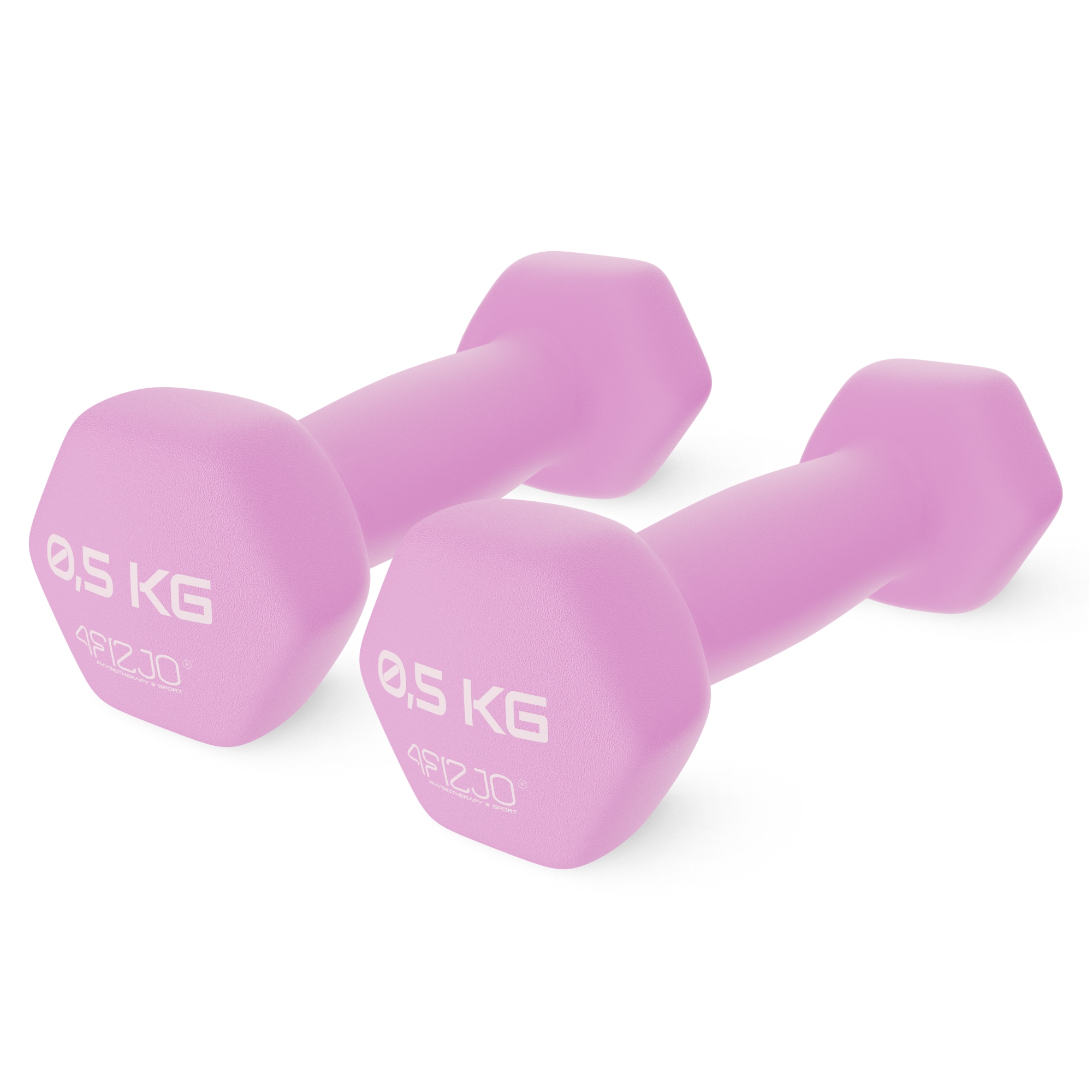Гантелі вінілові 4FIZJO Classic 2 x 0.5 кг (P-5907739311948) — мініатюра 7