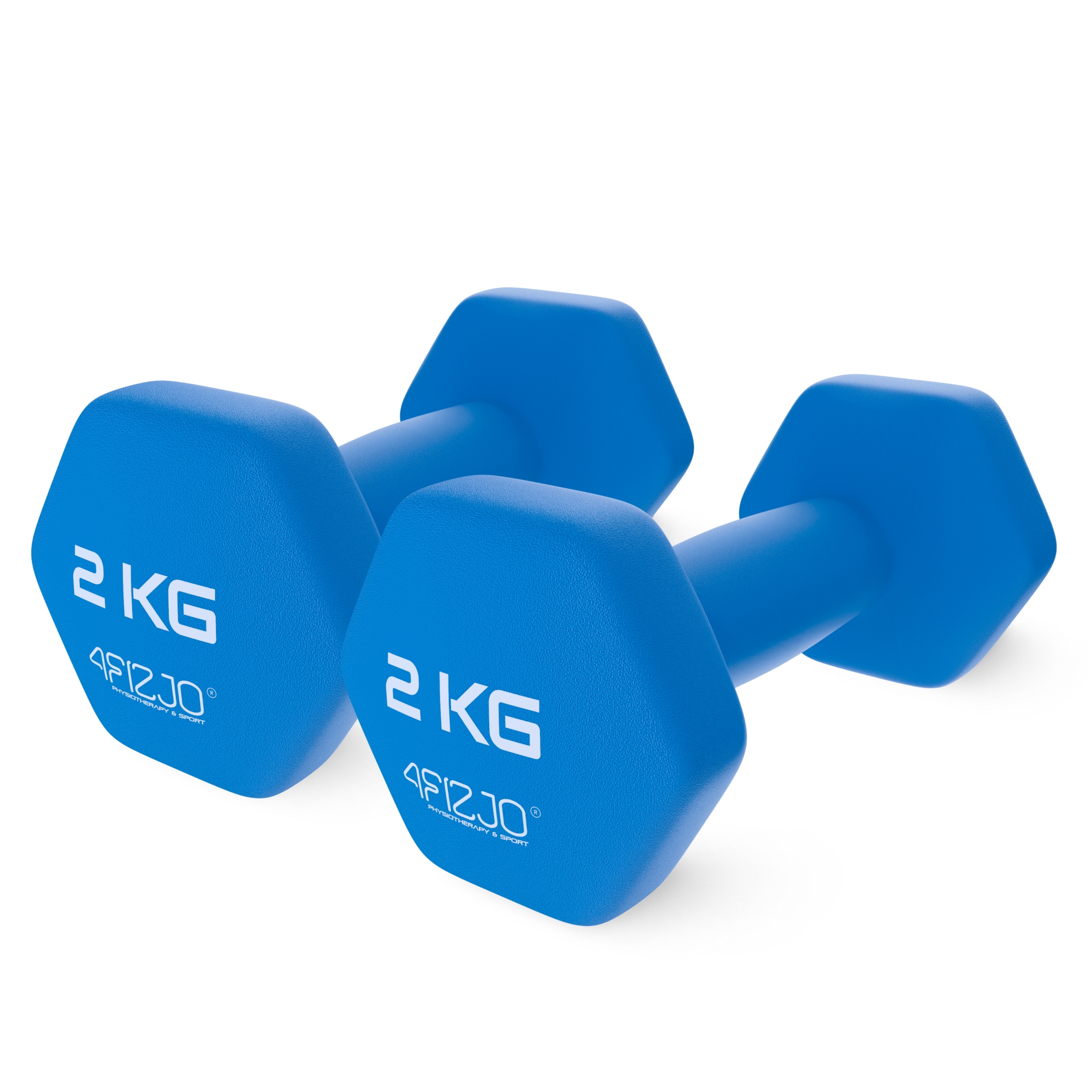 Гантелі вінілові 4FIZJO Classic 2 x 2 кг (P-5907739311979) — мініатюра 7