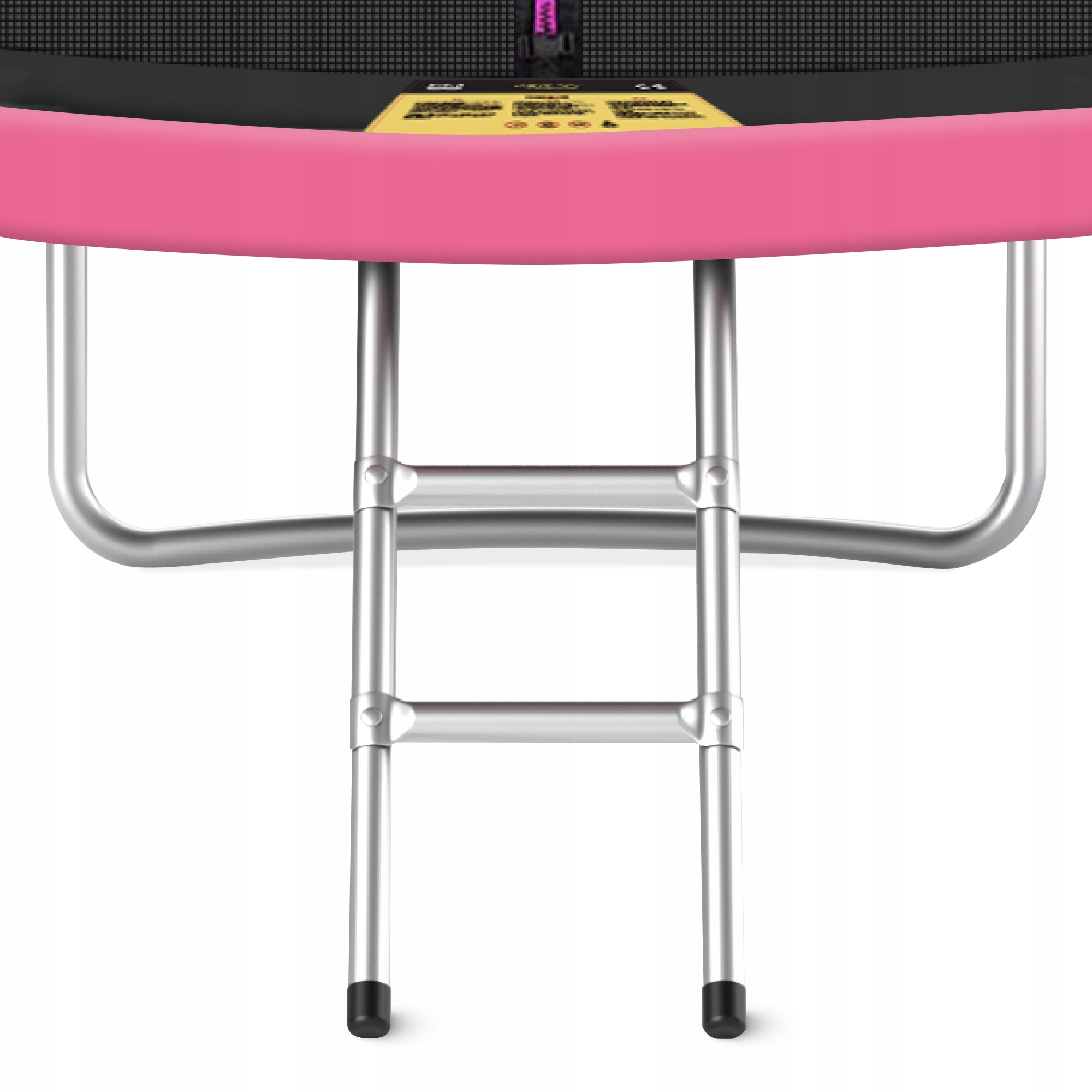 Батут із внутрішньою сіткою 4FIZJO PRO 10FT 312 см Black/Pink (P-5907739314604) — мініатюра 9